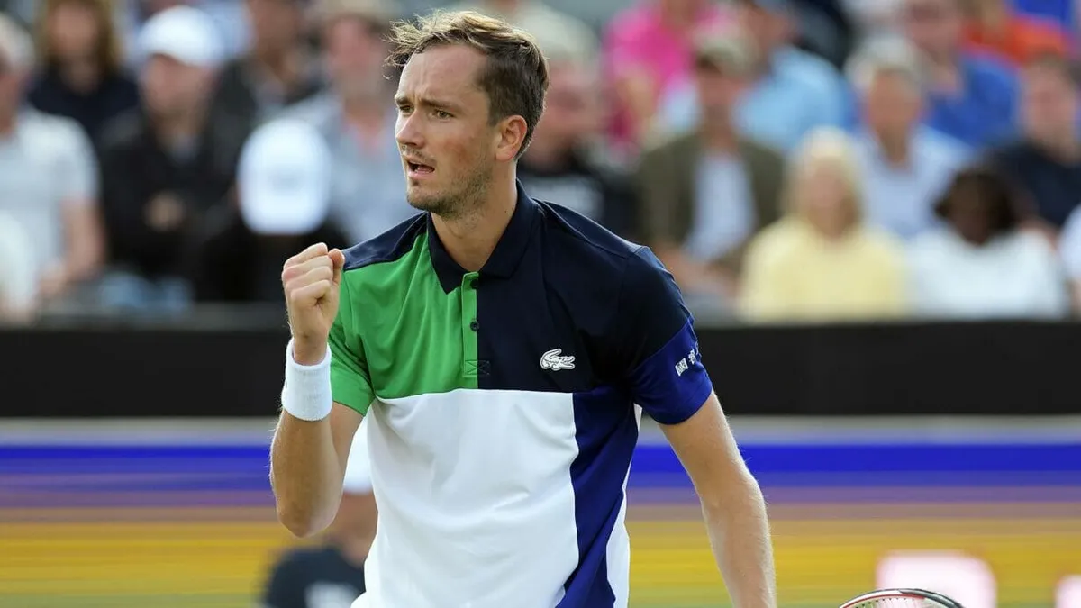 Daniil Medvedev vào bán kết Libema mở rộng - Ảnh 1. Daniil Medvedev vào bán kết Libema mở rộng - Ảnh 1.