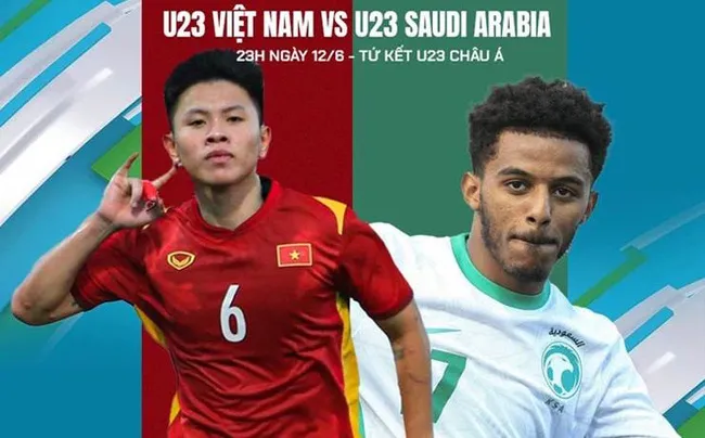 U23 Saudi Arabia vs U23 Việt Nam: 23h00 hôm nay trực tiếp trên VTV6 và VTVGo - Ảnh 1. U23 Saudi Arabia vs U23 Việt Nam: 23h00 hôm nay trực tiếp trên VTV6 và VTVGo - Ảnh 1.