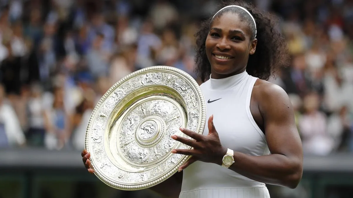 Serena Williams nhận suất đặc cách tham dự Wimbledon - Ảnh 1. Serena Williams nhận suất đặc cách tham dự Wimbledon - Ảnh 1.