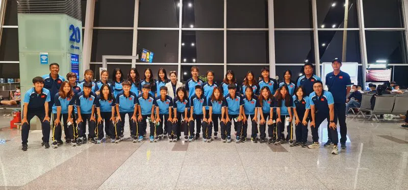 Đội tuyển U18 nữ quốc gia lên đường sang Nhật Bản tập huấn - Ảnh 1. Đội tuyển U18 nữ quốc gia lên đường sang Nhật Bản tập huấn - Ảnh 1.