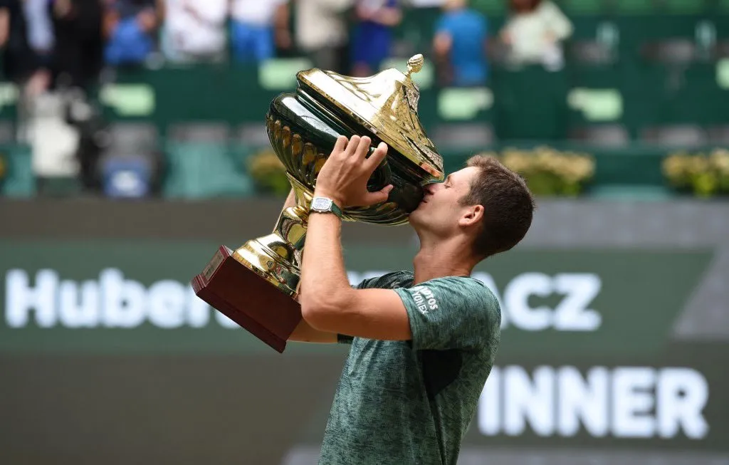 Hạ Medvedev, Hurkacz vô địch giải quần vợt Halle mở rộng - Ảnh 1. Hạ Medvedev, Hurkacz vô địch giải quần vợt Halle mở rộng - Ảnh 1.