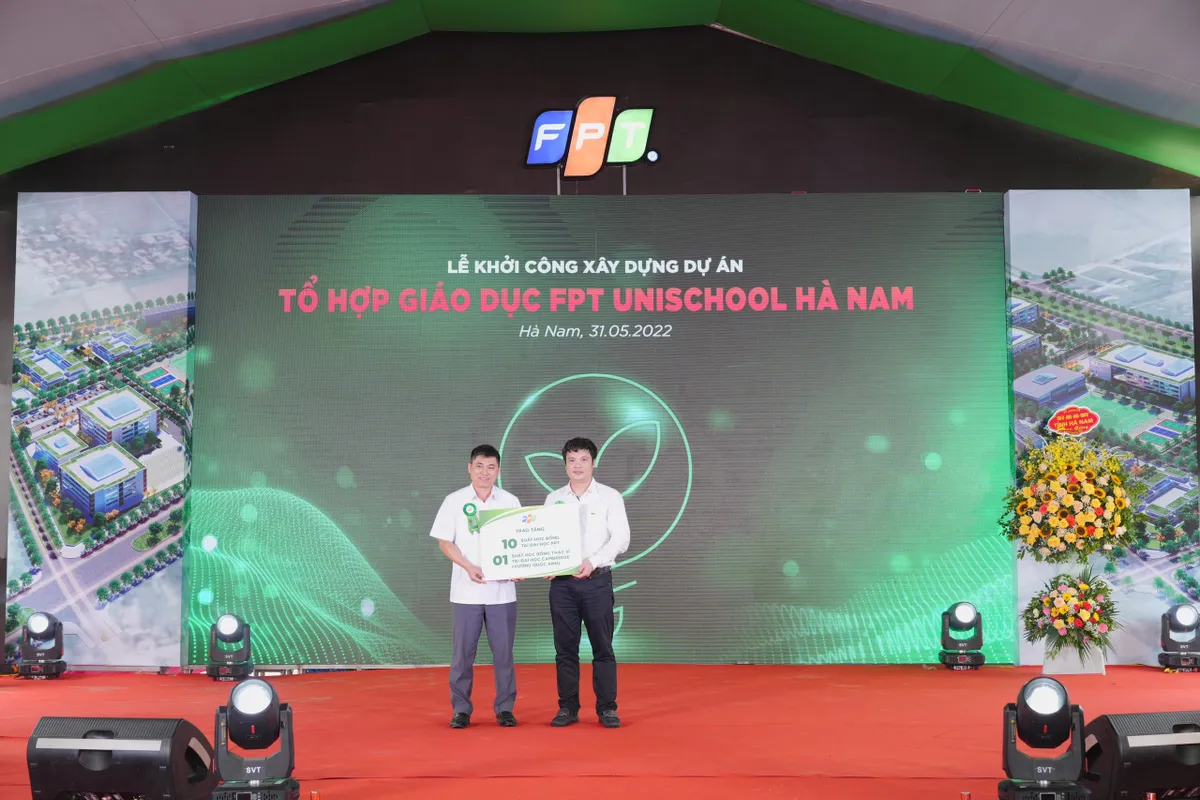 Khởi c&ocirc;ng Tổ hợp gi&aacute;o dục FPT UniSchool H&agrave; Nam - Ảnh 1.
