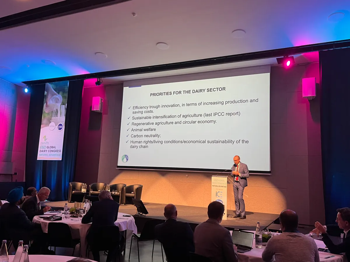 M&ocirc; h&igrave;nh ph&aacute;t triển bền vững Vinamilk Green Farm được chia sẻ tại Hội nghị sữa to&agrave;n cầu - Ảnh 3.