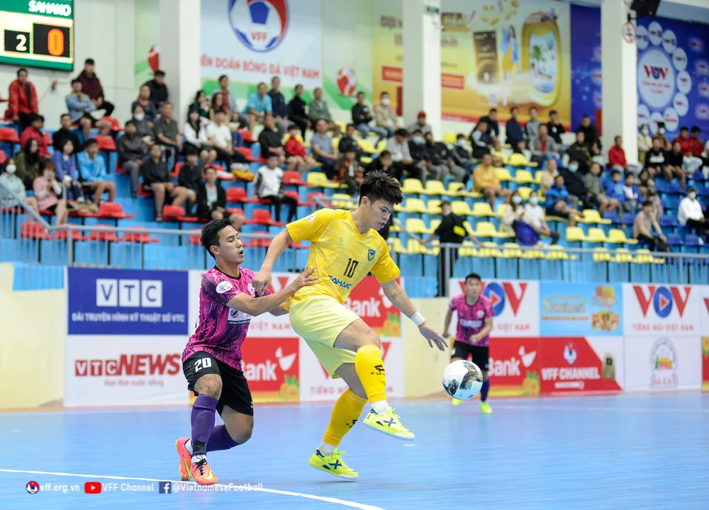 Vòng 6 giải futsal VĐQG (ngày 26/6): Sahako và Thái Sơn Bắc tiếp tục bất bại - Ảnh 1. Vòng 6 giải futsal VĐQG (ngày 26/6): Sahako và Thái Sơn Bắc tiếp tục bất bại - Ảnh 1.