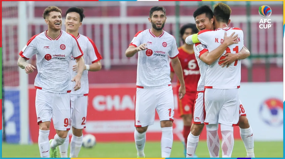 CLB Viettel nhọc nhằn giành chiến thắng thứ 2 tại AFC Cup - Ảnh 1. CLB Viettel nhọc nhằn giành chiến thắng thứ 2 tại AFC Cup - Ảnh 1.
