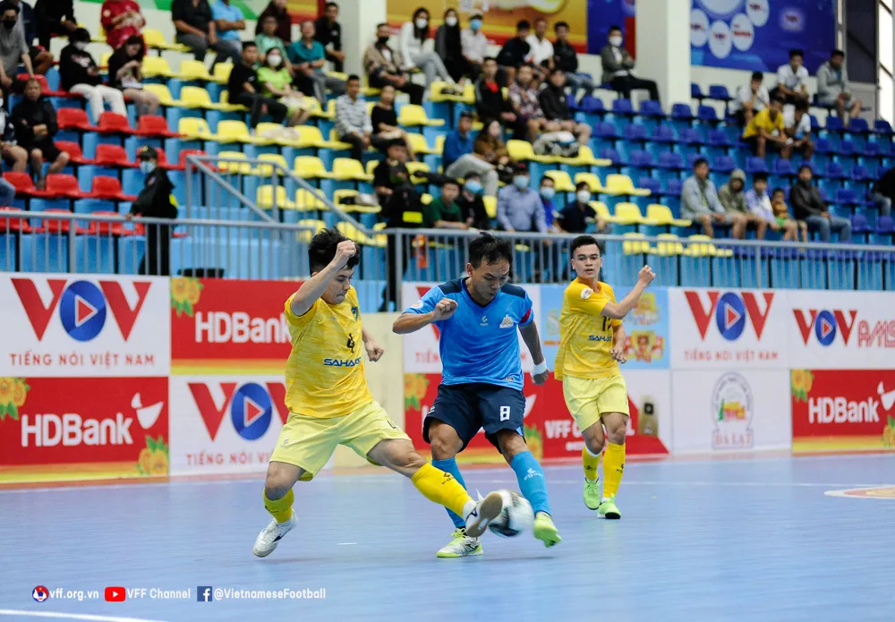 Vòng 7 Giải futsal HDBank VĐQG 2022 (ngày 29/6): Sahako bị cầm chân, Thái Sơn Bắc trở lại ngôi đầu - Ảnh 3. Vòng 7 Giải futsal HDBank VĐQG 2022 (ngày 29/6): Sahako bị cầm chân, Thái Sơn Bắc trở lại ngôi đầu - Ảnh 3.