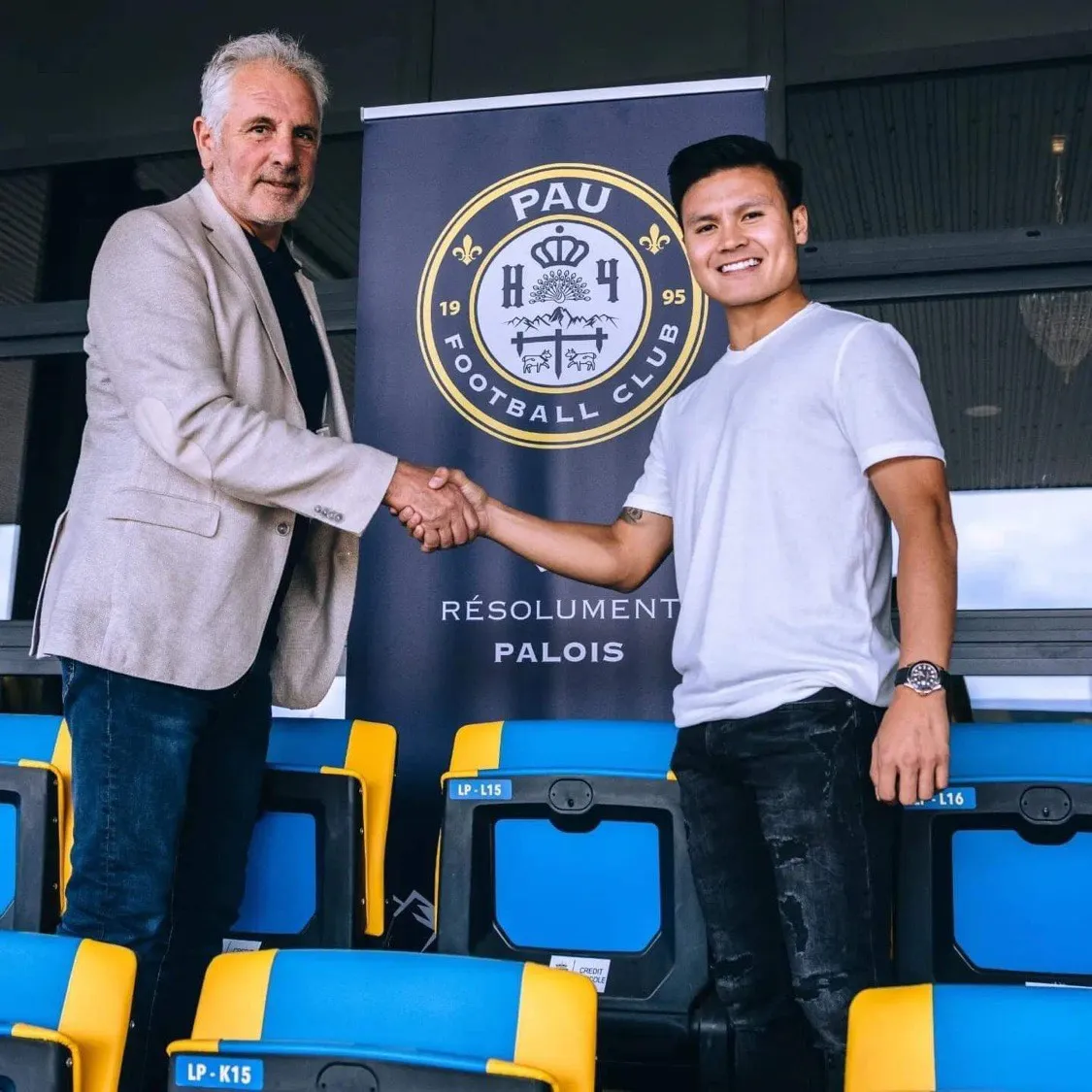 Chủ tịch Pau FC đánh giá cao Quang Hải - Ảnh 1. Chủ tịch Pau FC đánh giá cao Quang Hải - Ảnh 1.