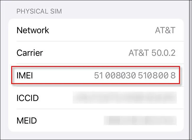 Cách kiểm tra số IMEI của iPhone - Ảnh 5.