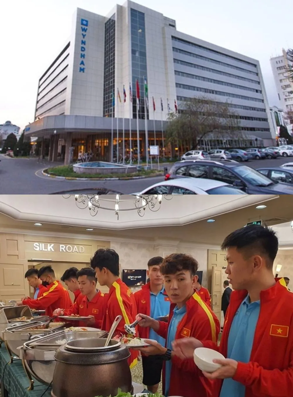 CĐV sang Uzbekistan tiếp tế lương thực cho U23 Việt Nam - Ảnh 4. CĐV sang Uzbekistan tiếp tế lương thực cho U23 Việt Nam - Ảnh 4.