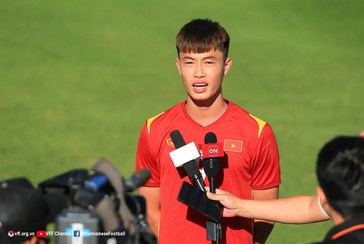 ĐT U23 Việt Nam thoải mái tinh thần, lạc quan trước trận đấu lớn với đối mạnh Hàn Quốc - Ảnh 1. ĐT U23 Việt Nam thoải mái tinh thần, lạc quan trước trận đấu lớn với đối mạnh Hàn Quốc - Ảnh 1.