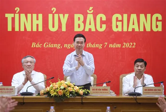 Bắc Giang tiếp tục đổi mới, nâng cao chất lượng phương thức lãnh đạo - Ảnh 1.