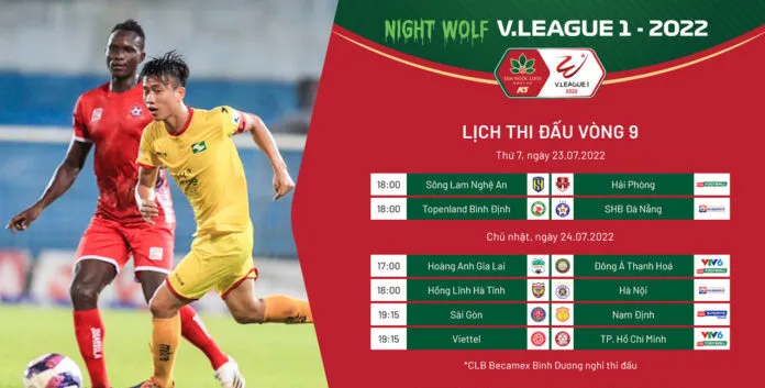 Trước vòng 9 Night Wolf V.League 1-2022: Tâm điểm tại thành Vinh - Ảnh 1. Trước vòng 9 Night Wolf V.League 1-2022: Tâm điểm tại thành Vinh - Ảnh 1.