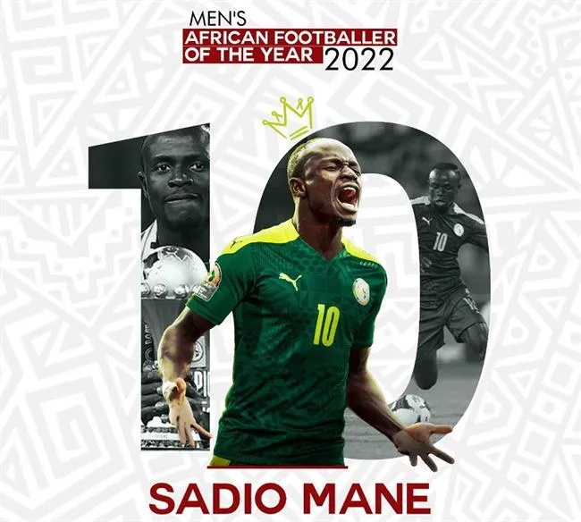 Sadio Mane giành giải Cầu thủ xuất sắc nhất châu Phi - Ảnh 1. Sadio Mane giành giải Cầu thủ xuất sắc nhất châu Phi - Ảnh 1.