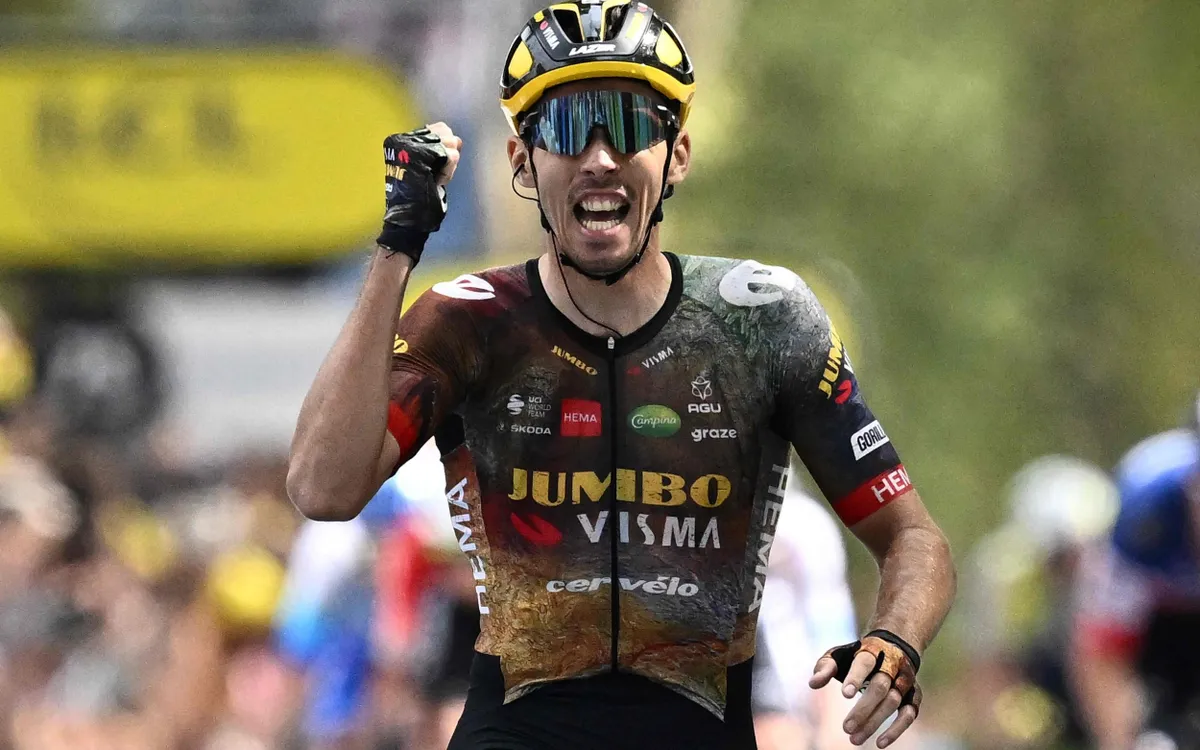 Christophe Laporte giành chiến thắng chặng 19 Tour de France - Ảnh 2. Christophe Laporte giành chiến thắng chặng 19 Tour de France - Ảnh 2.