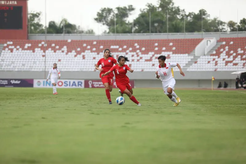 Giải U18 nữ Đông Nam Á 2022: ĐT nữ U18 Việt Nam ghi 9 bàn trong trận ra quân - Ảnh 1. Giải U18 nữ Đông Nam Á 2022: ĐT nữ U18 Việt Nam ghi 9 bàn trong trận ra quân - Ảnh 1.