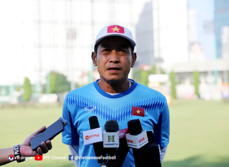 HLV Đinh Thế Nam hi vọng U20 Việt Nam sẽ được cải thiện về tâm lý và bản lĩnh thi đấu - Ảnh 1. HLV Đinh Thế Nam hi vọng U20 Việt Nam sẽ được cải thiện về tâm lý và bản lĩnh thi đấu - Ảnh 1.