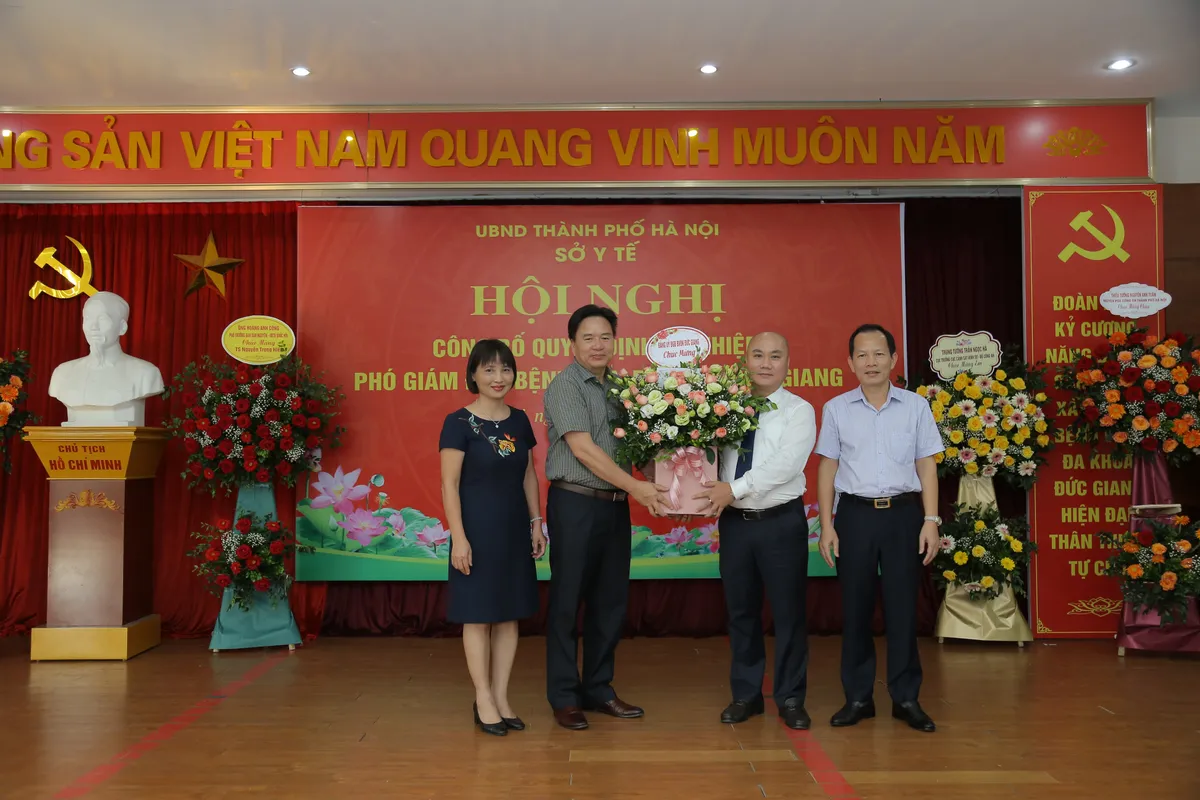 Bệnh viện đa khoa Đức Giang có tân Phó Giám đốc - Ảnh 1.