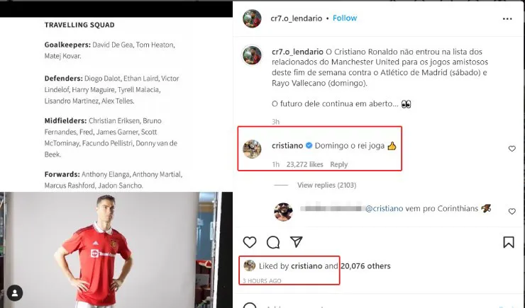 Ronaldo khẳng định sẽ ra sân thi đấu cho MU - Ảnh 1. Ronaldo khẳng định sẽ ra sân thi đấu cho MU - Ảnh 1.