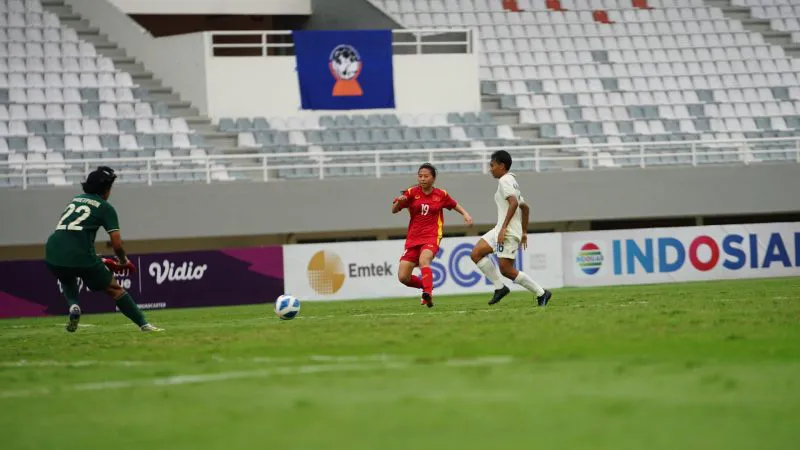 ĐT nữ U18 Việt Nam gặp Myanmar tại bán kết giải Đông Nam Á - Ảnh 1. ĐT nữ U18 Việt Nam gặp Myanmar tại bán kết giải Đông Nam Á - Ảnh 1.