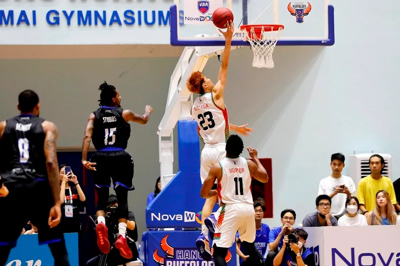 VBA 2022 - Game 30: Chiến thắng nghẹt thở của Hanoi Buffaloes - Ảnh 1. VBA 2022 - Game 30: Chiến thắng nghẹt thở của Hanoi Buffaloes - Ảnh 1.