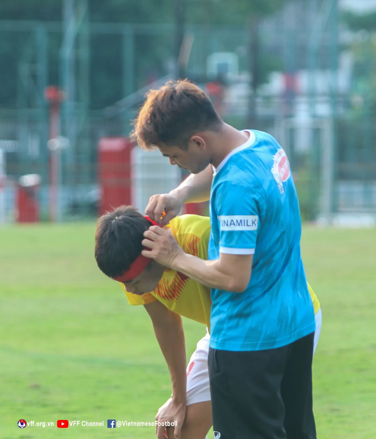 ĐT U19 Việt Nam thoải mái trước trận gặp Brunei - Ảnh 9. ĐT U19 Việt Nam thoải mái trước trận gặp Brunei - Ảnh 9.