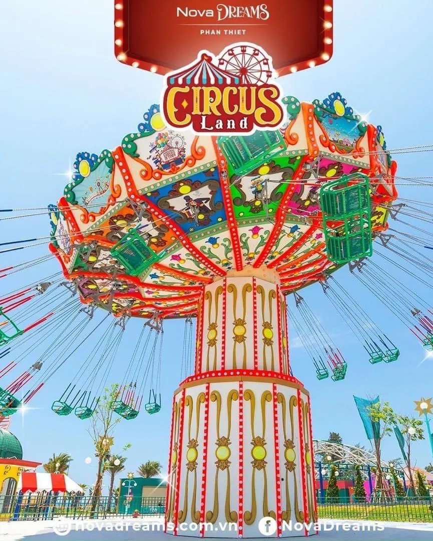 Mở cửa Circus Land: Công viên giải trí ven biển quy mô tại NovaWorld Phan Thiet - Ảnh 1.