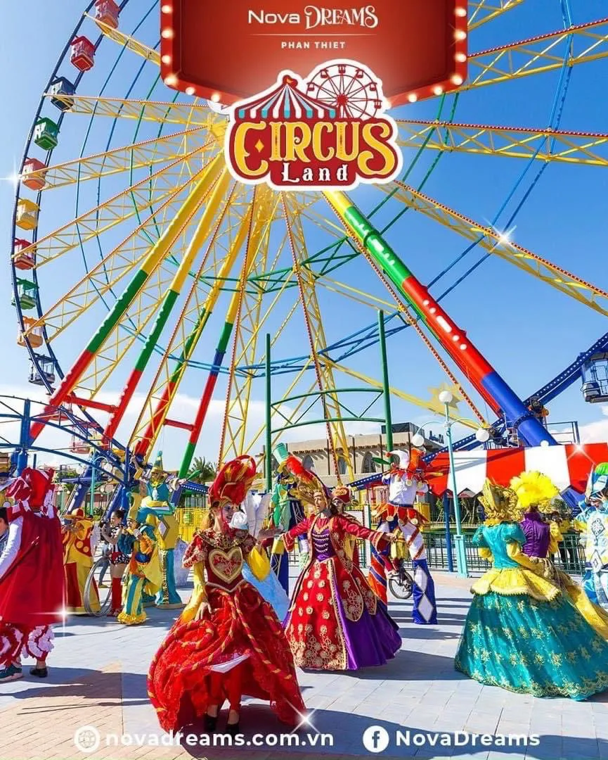 Mở cửa Circus Land: Công viên giải trí ven biển quy mô tại NovaWorld Phan Thiet - Ảnh 3.