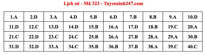 Gợi ý đáp án môn Lịch sử tốt nghiệp THPT 2022 - Ảnh 5.