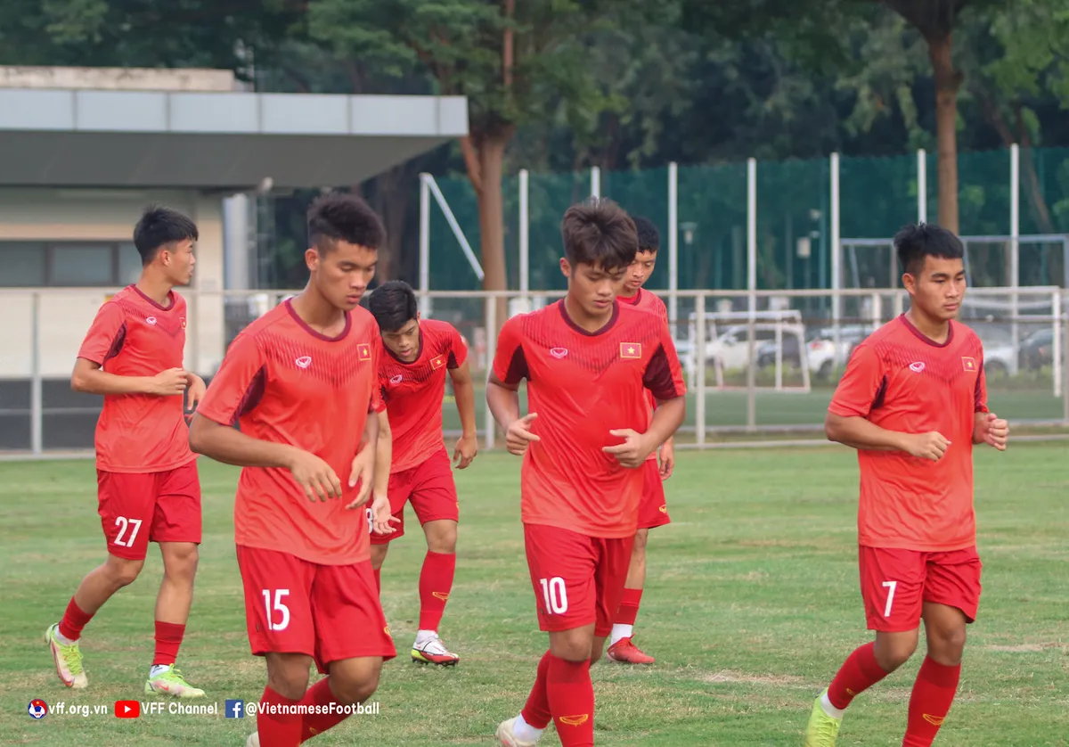 U19 Việt Nam sẵn sàng cho trận gặp U19 Thái Lan - Ảnh 9. U19 Việt Nam sẵn sàng cho trận gặp U19 Thái Lan - Ảnh 9.