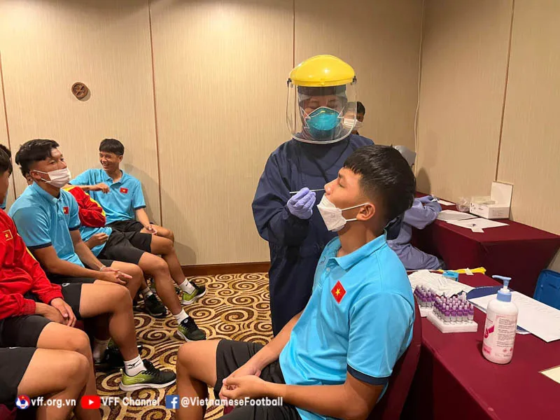 U16 Việt Nam đảm bảo lực lượng đấu Philippines - Ảnh 1. U16 Việt Nam đảm bảo lực lượng đấu Philippines - Ảnh 1.