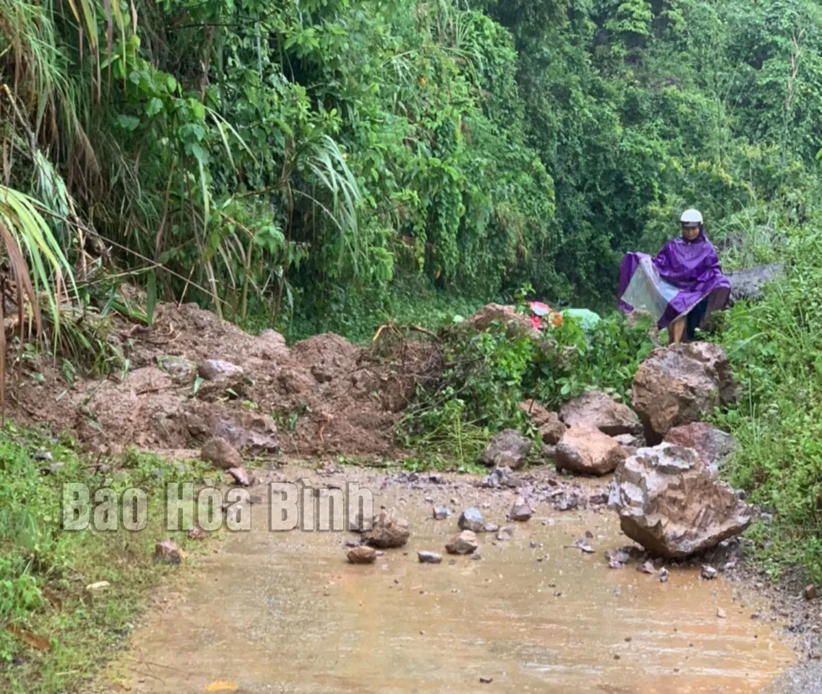 Hoàn lưu bão số 2 gây mưa lớn diện rộng, thiệt hại nặng nề - Ảnh 1.