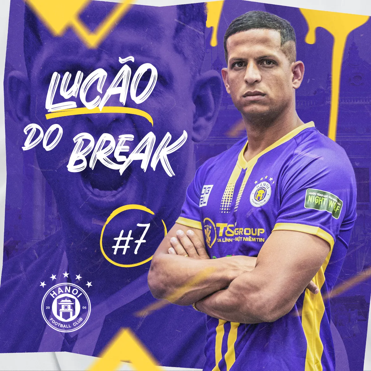 CLB Hà Nội chiêu mộ tiền đạo người Brazil - Ảnh 1. CLB Hà Nội chiêu mộ tiền đạo người Brazil - Ảnh 1.