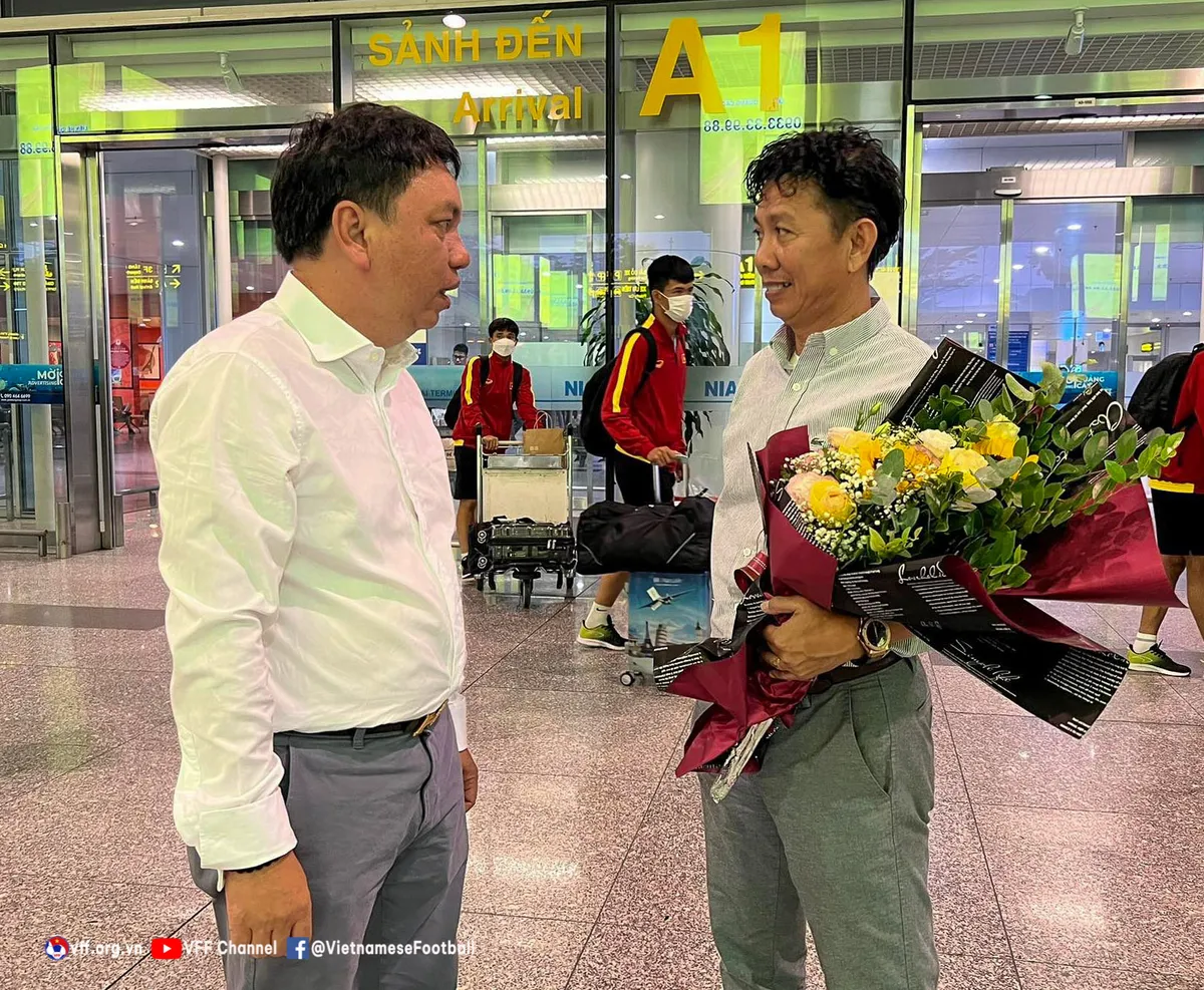 ĐT U16 Việt Nam trở về sau hành trình tại giải U16 Đông Nam Á 2022 - Ảnh 3. ĐT U16 Việt Nam trở về sau hành trình tại giải U16 Đông Nam Á 2022 - Ảnh 3.