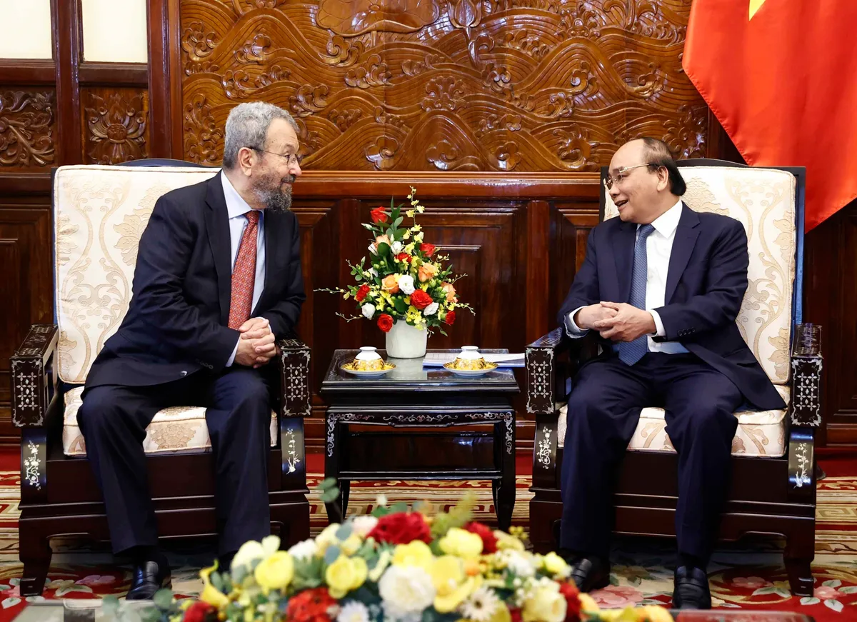 Chủ tịch nước: Việt Nam mong muốn học hỏi kinh nghiệm của Israel - Ảnh 1.