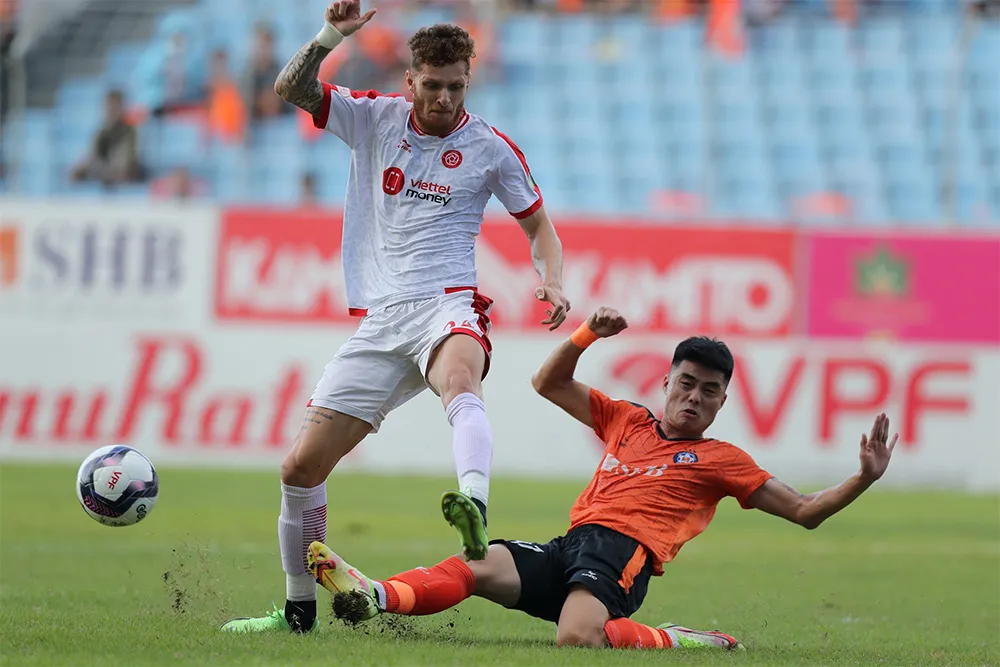 Những chân sút ghi bàn ấn tượng nhất lượt đi V.League 2022 - Ảnh 1. Những chân sút ghi bàn ấn tượng nhất lượt đi V.League 2022 - Ảnh 1.