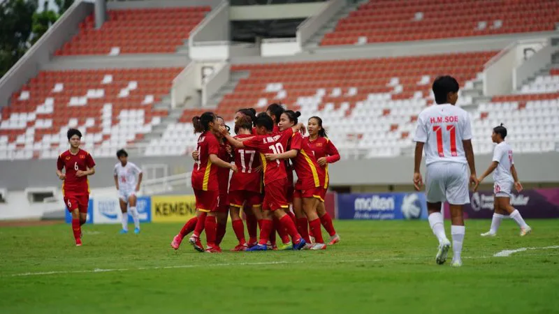 ĐT nữ U18 Việt Nam giành quyền vào chơi chung kết Đông Nam Á 2022 - Ảnh 3. ĐT nữ U18 Việt Nam giành quyền vào chơi chung kết Đông Nam Á 2022 - Ảnh 3.