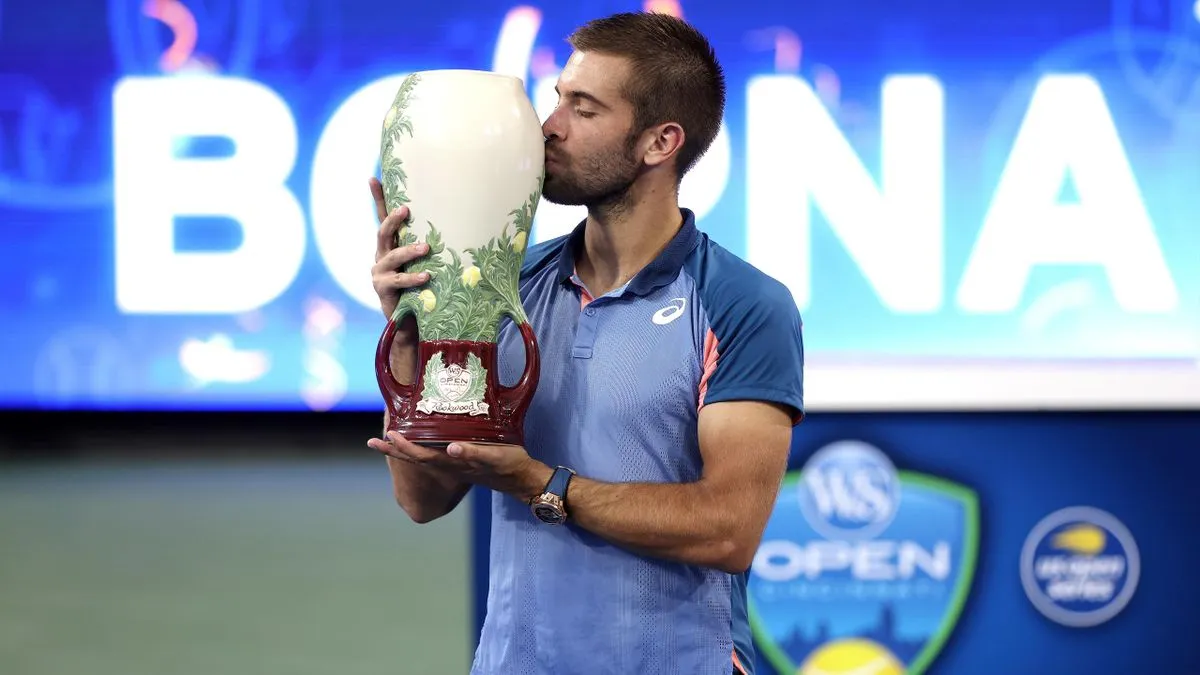 Hạ Tsitsipas, Borna Coric vô địch Cincinnati mở rộng - Ảnh 1. Hạ Tsitsipas, Borna Coric vô địch Cincinnati mở rộng - Ảnh 1.