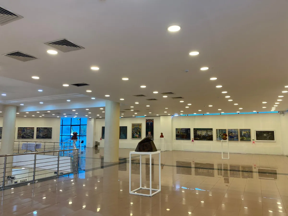 Chi&ecirc;m ngưỡng những t&aacute;c phẩm đạt giải tại Festival Mỹ thuật trẻ 2022 lần thứ 6 - Ảnh 6.