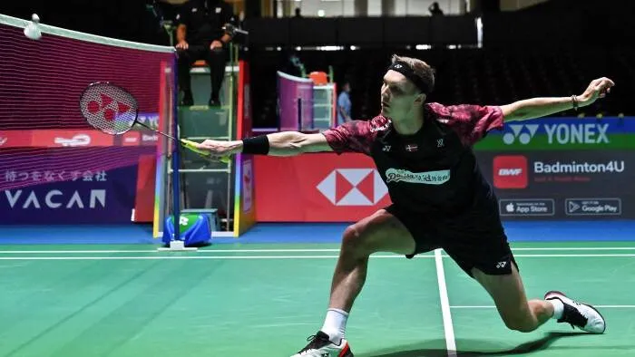 Viktor Axelsen vào tứ kết giải cầu lông vô địch thế giới - Ảnh 1. Viktor Axelsen vào tứ kết giải cầu lông vô địch thế giới - Ảnh 1.