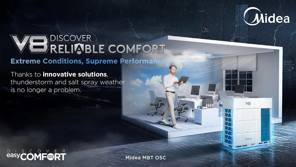 Điều ho&agrave; trung t&acirc;m Midea V8 Series VRF đ&atilde; đạt được chứng nhận Tick-mark của Intertek - Ảnh 2.