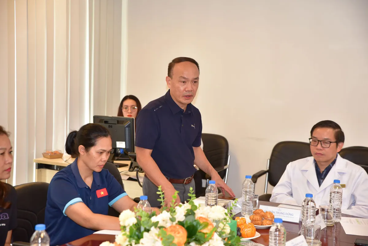 Tuyển thủ Quốc gia Chương Thị Kiều sẽ được phẫu thuật tại Vinmec để chuẩn bị cho World Cup 2023 - Ảnh 2. Tuyển thủ Quốc gia Chương Thị Kiều sẽ được phẫu thuật tại Vinmec để chuẩn bị cho World Cup 2023 - Ảnh 2.