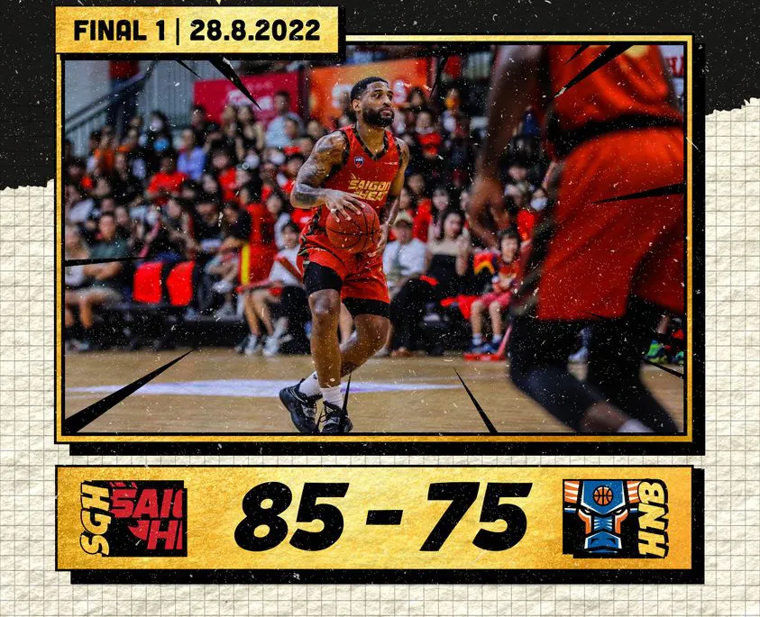 Chung kết VBA | Saigon Heat giành chiến thắng trong Game đầu tiên - Ảnh 1. Chung kết VBA | Saigon Heat giành chiến thắng trong Game đầu tiên - Ảnh 1.