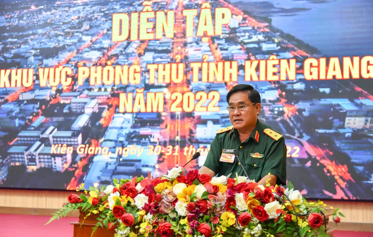 Khai mạc diễn tập khu vực phòng thủ tỉnh Kiên Giang năm 2022 - Ảnh 2.