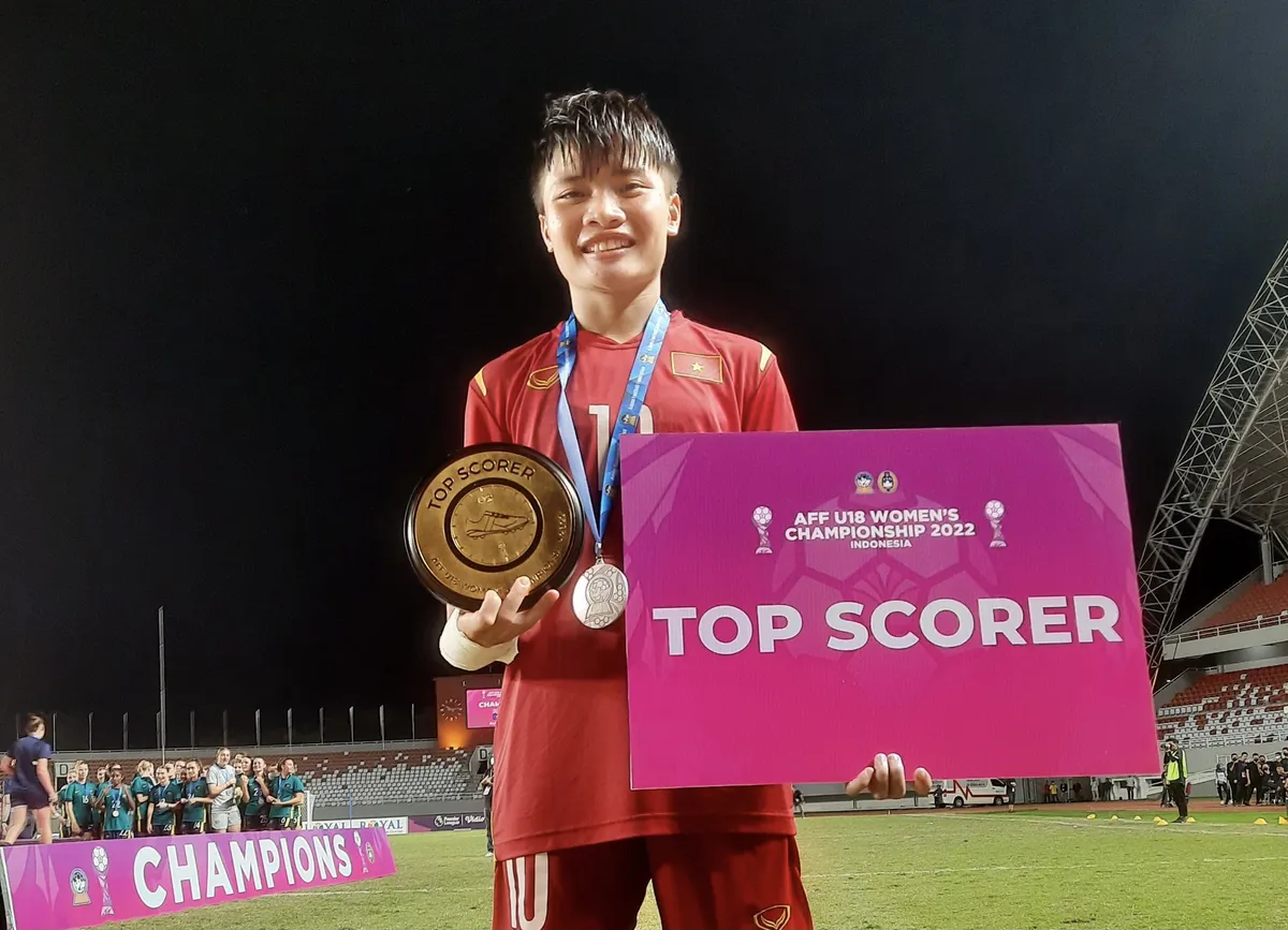 ĐT nữ U18 Việt Nam hoàn tất hành trình với tấm Huy chương Bạc - Ảnh 5. ĐT nữ U18 Việt Nam hoàn tất hành trình với tấm Huy chương Bạc - Ảnh 5.