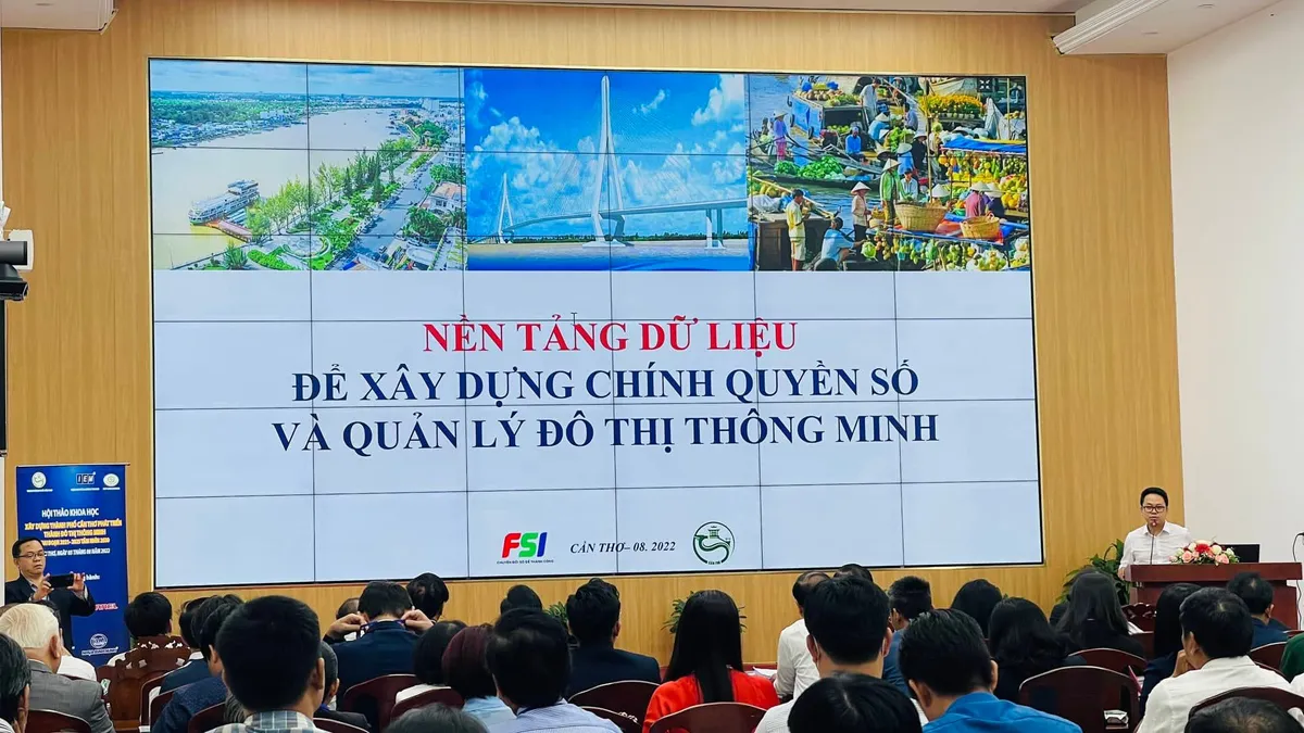 Cần Thơ tổ chức hội thảo về đ&ocirc; thị th&ocirc;ng minh - Ảnh 1.