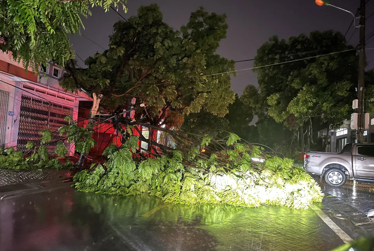 TP. Lào Cai ngập sâu do mưa lớn - Ảnh 2.