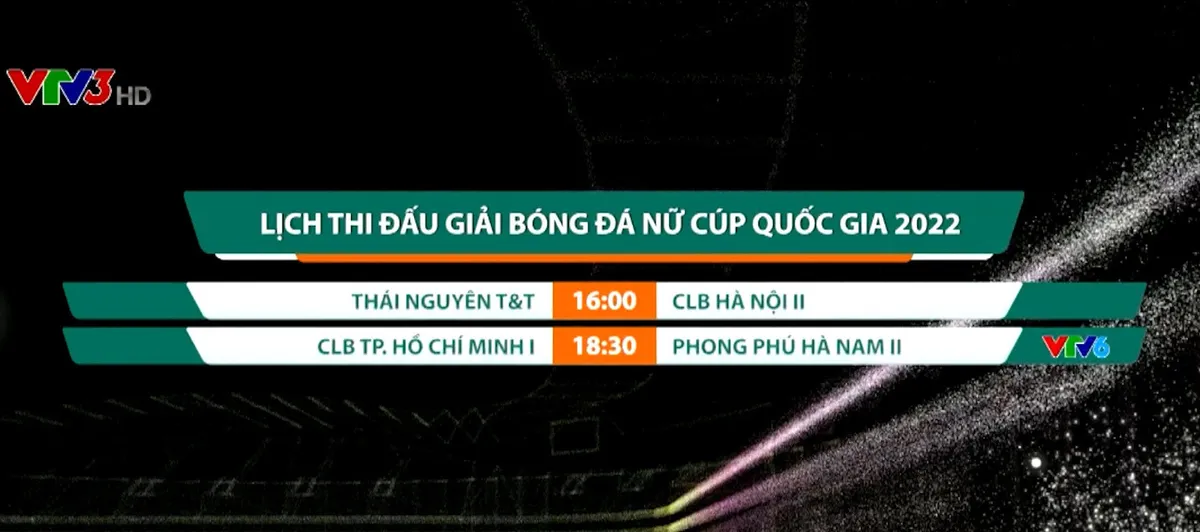 Lịch thi đấu và trực tiếp bóng đá nữ Cúp quốc gia 2022 hôm nay | Tâm điểm CLB TP Hồ Chí Minh I gặp Phong Phú Hà Nam II - Ảnh 1. Lịch thi đấu và trực tiếp bóng đá nữ Cúp quốc gia 2022 hôm nay | Tâm điểm CLB TP Hồ Chí Minh I gặp Phong Phú Hà Nam II - Ảnh 1.