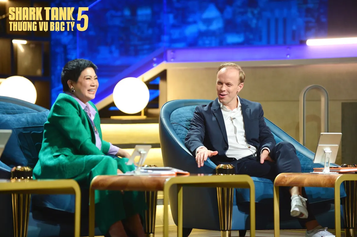 Shark Tank: Lần đầu ngồi ghế nóng, Shark Erik chốt ngay deal với startup công nghệ - Ảnh 3.