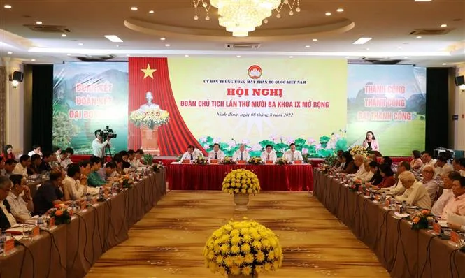9 nhiệm vụ trọng tâm trong công tác mặt trận 6 tháng cuối năm 2022 - Ảnh 2.