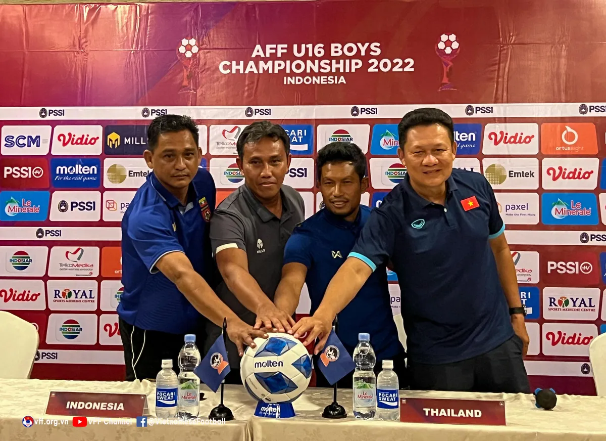 HLV Nguyễn Quốc Tuấn: “U16 Việt Nam đã sẵn sàng cho trận đấu gặp Thái Lan ở bán kết” - Ảnh 2. HLV Nguyễn Quốc Tuấn: “U16 Việt Nam đã sẵn sàng cho trận đấu gặp Thái Lan ở bán kết” - Ảnh 2.